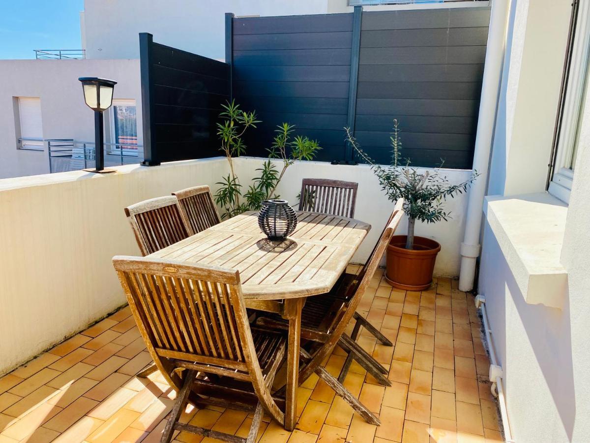 "Le Jardin" Superbe T2 Parking, Clim & Terrasse ! Apartment Sete Bagian luar foto